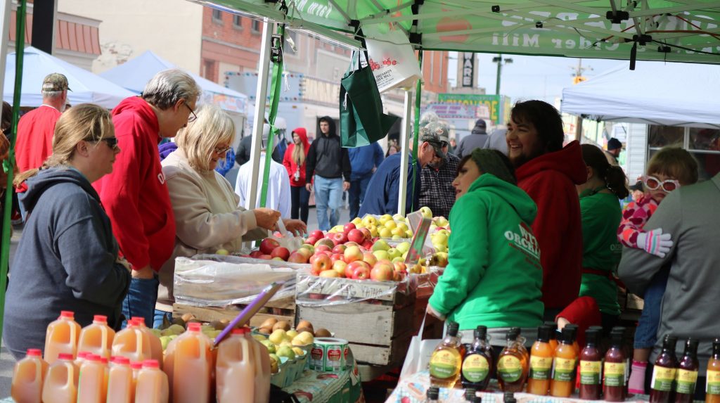 Ottawa County Oak Harbor Apple Festival 2018 image vendor apples orchard local