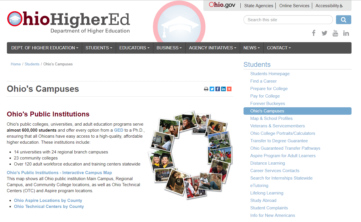 Ohio Higher Ed